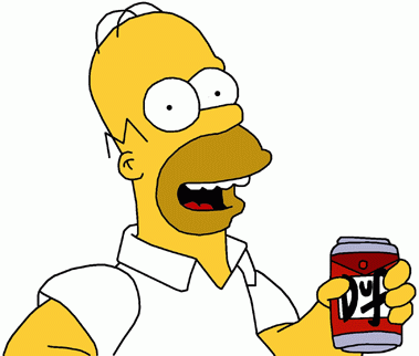 Possibly the most famous fictional beer of them all Duff is Homer's drink
